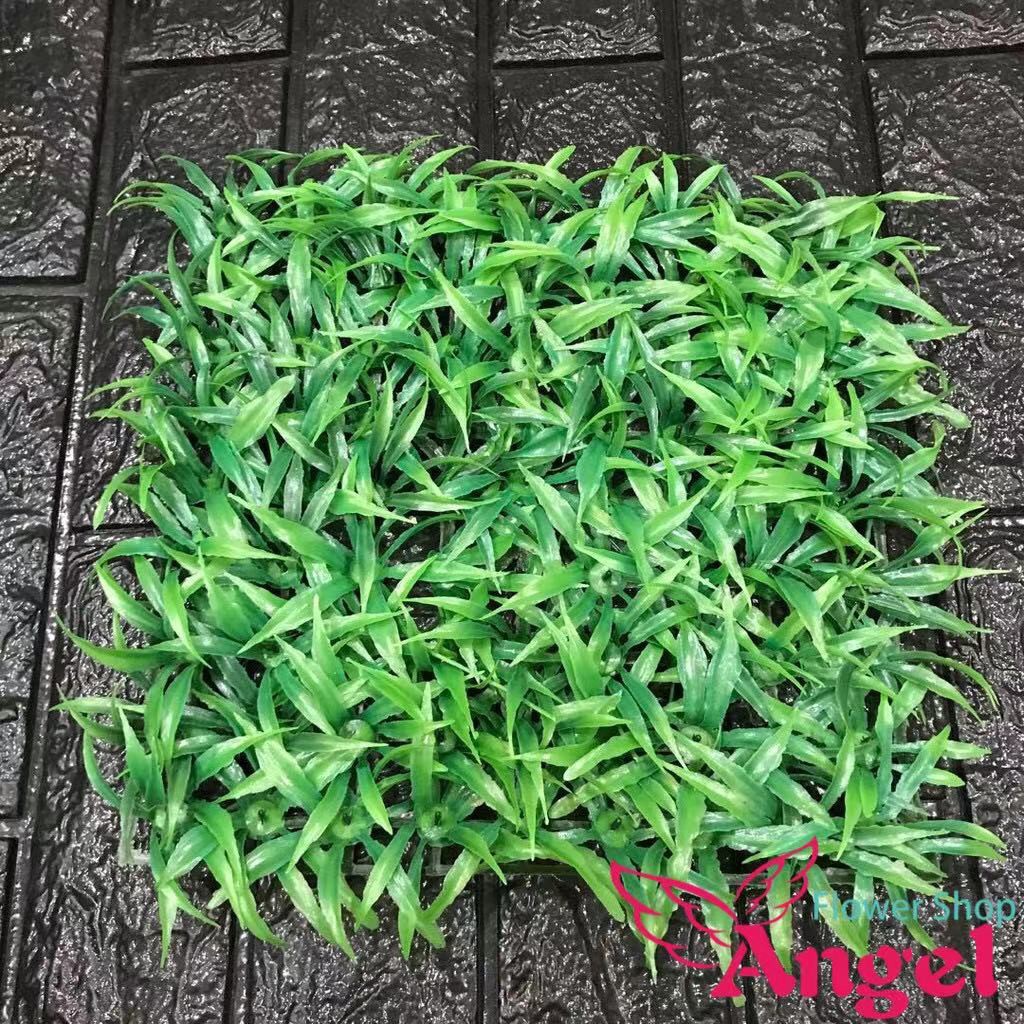 Artificial grass mat 25cm leaves garden decor home decor carpet wall