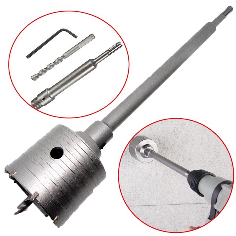 Separate sales3075MM Concrete wall Hole Saw Tooth Hole Cutter Metal Brick For Walls Arbors