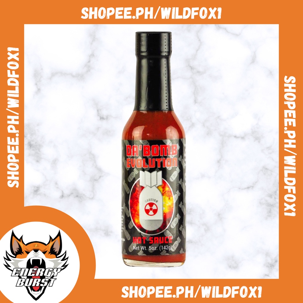 Hot Ones Evolution Hot Sauce Da Bomb Heat 8 / 10 Fiery All