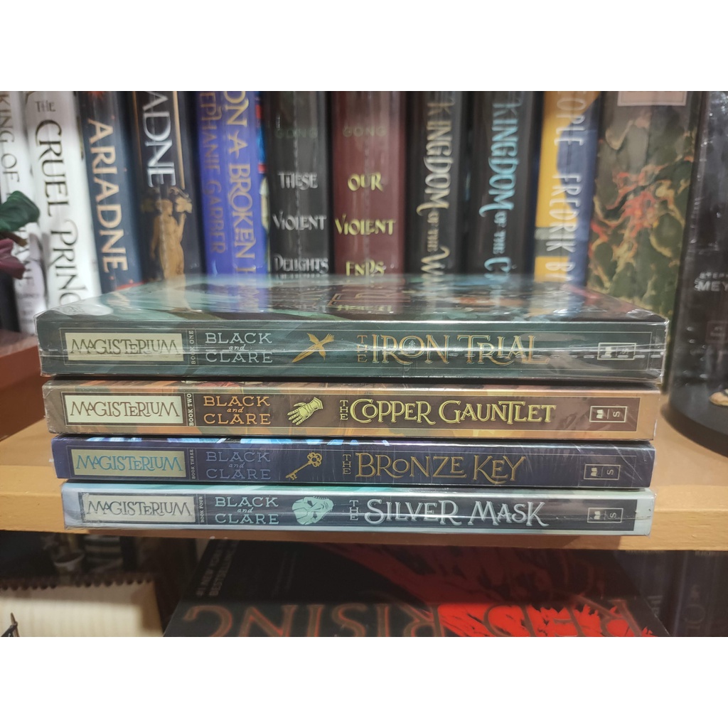 Magisterium (Iron Trial/ Copper Gauntlet/ Bronze Key/ Silver Mask/ Goldent Tower) by Black