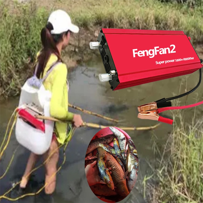 DC12V Ultrasonic Inverter Electro High Powered Fisher Fishing Machine