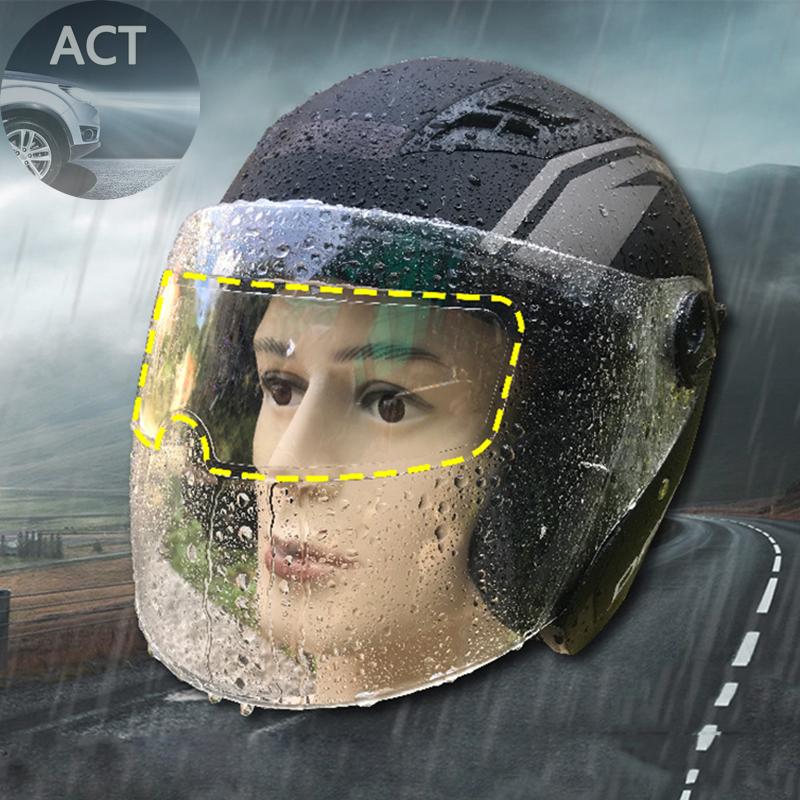 Universal Helmet Prevent Rain Antifog Patch Maintain Clear Vision Safe