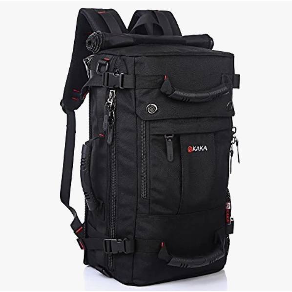 KAKA Travel Backpack, Carry On Backpack Durable Convertible Duffle Bag Fit for 15.6 Inch Laptop