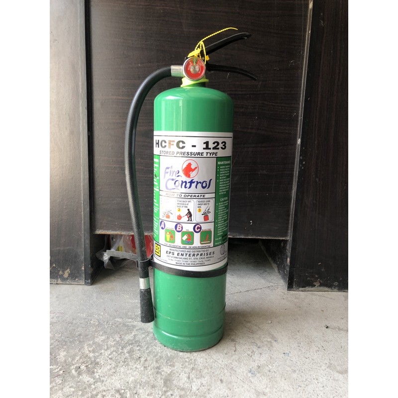 hcfc123 chemical BRAND NEW fire extinguisher Shopee Philippines