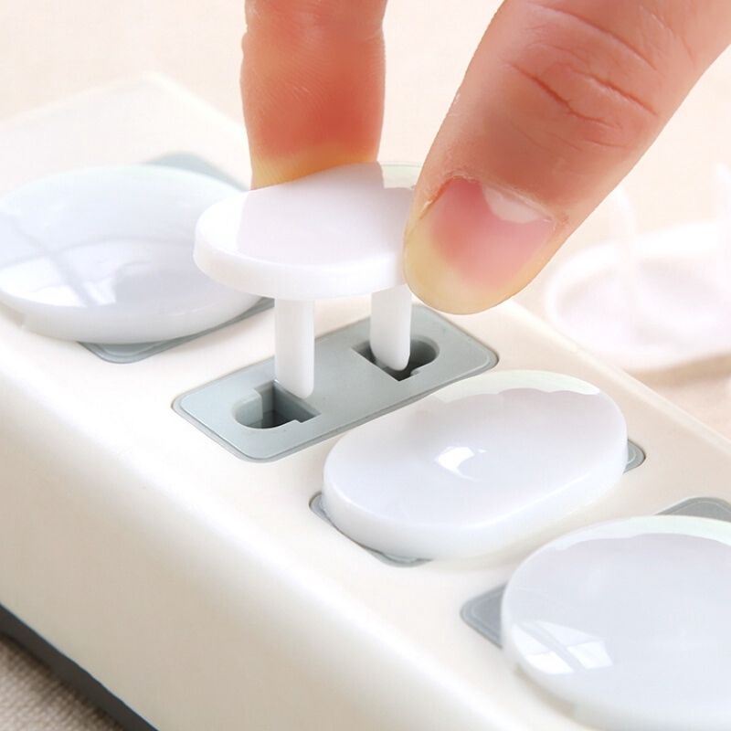 Outlet Safety Cover PVC Child Protection Anti Electric Ground PVC Cover