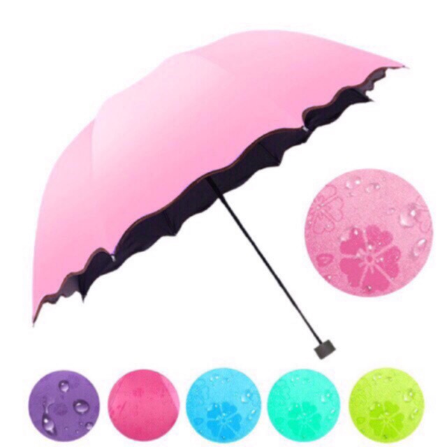 Noah♥ Magic UV Folding Sun Rain Windproof Flowering Umbrella (4