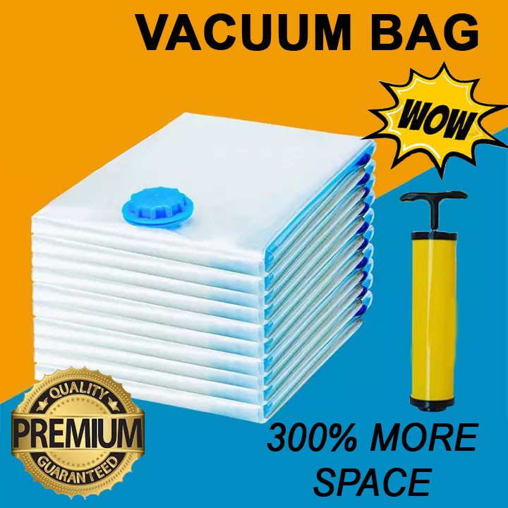 Vacuum Sealed Storage Bag for Mattress blanket Shirts Shopee Philippines