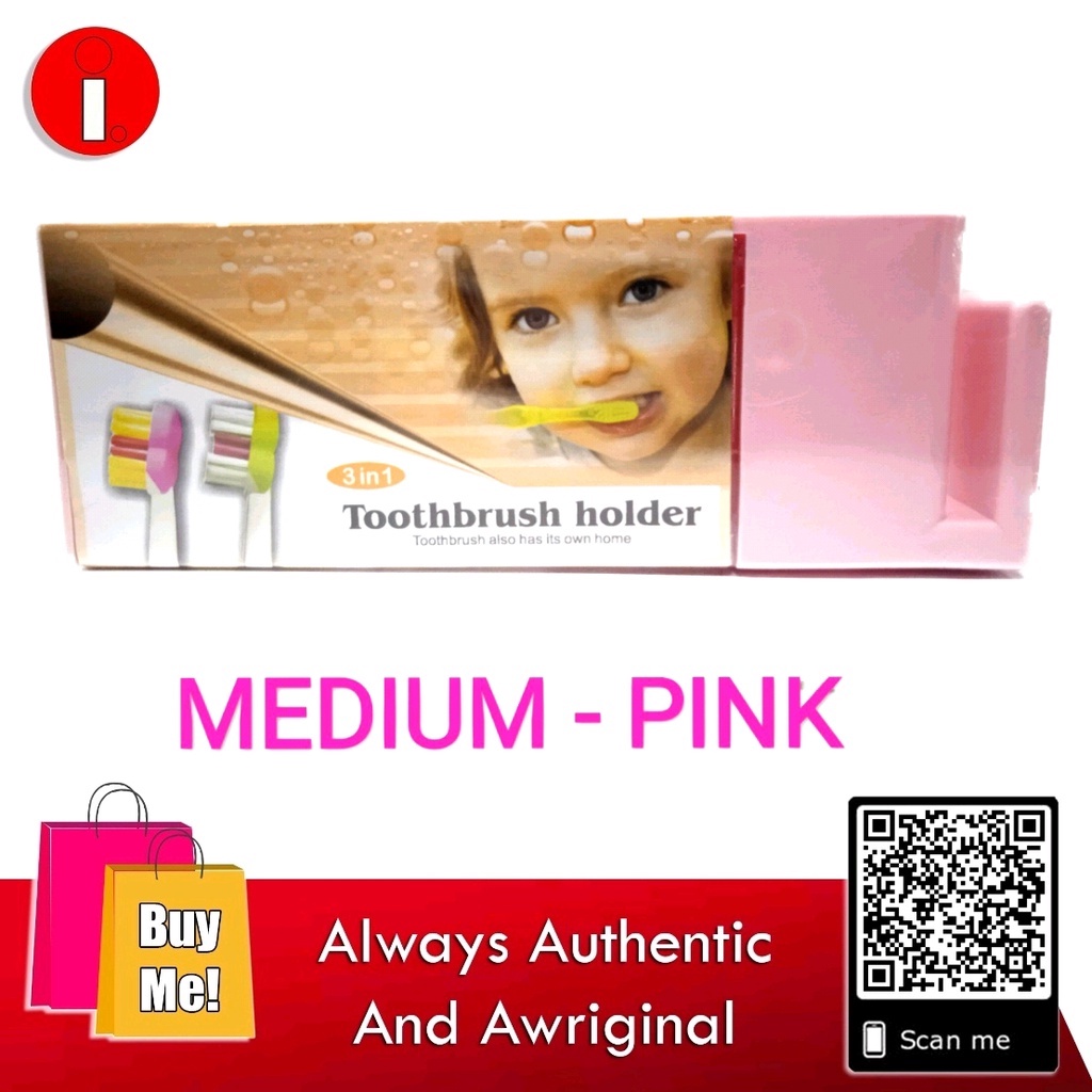 Toothbrush Holder Bathroom Organizer Oral Care 3in1 6 slots Shopee