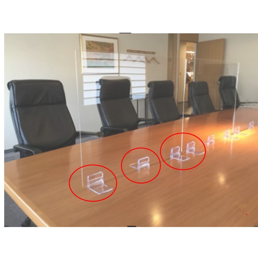 2PCS/SET Acrylic Divider Stand KAWAJUN Lshape Divider Stand for 2mm