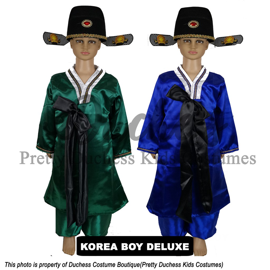 KOREA United Nations Costume UN Costumes BOY WITH HEADPIECE Shopee