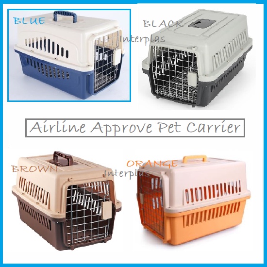 Pet Carrier Airline Approved Travel Cagedog cage stackable pet fence