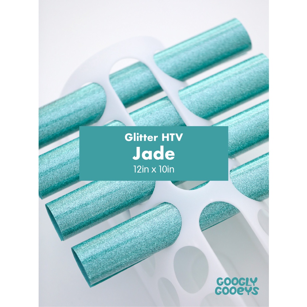 Googly Gooeys Glitter HTV Heat Transfer Ironon Vinyl (Cold Peel