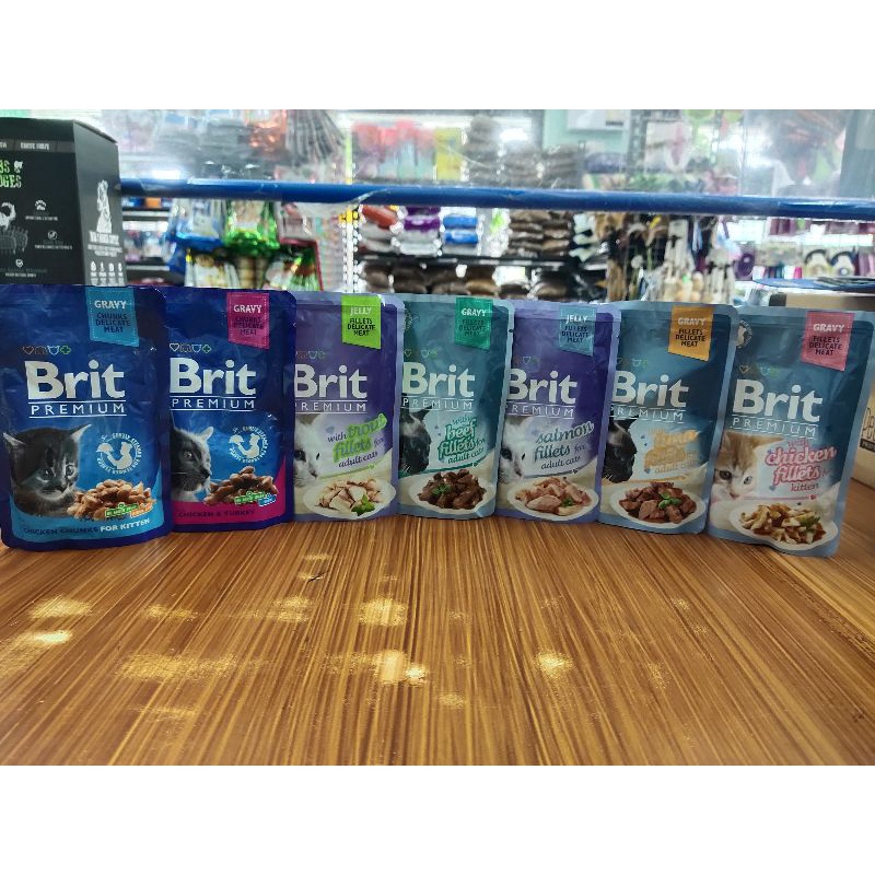 Brit Premium Cat food for Kitten and adults 85100g Shopee Philippines