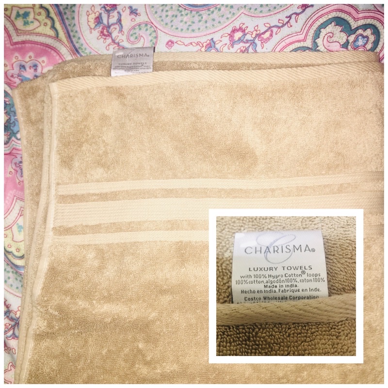 Preloved Charisma Luxary Bath Towel (Light Brown) Shopee Philippines