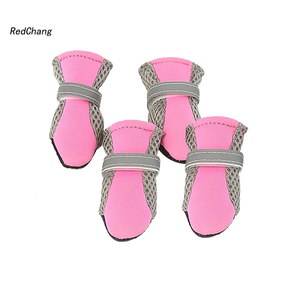 ITER RC Pet Care 6 Sizes Puppy Shoes Outdoor Dog Boots Breathable for