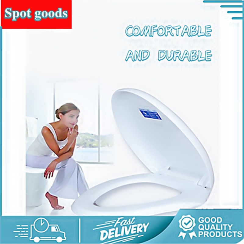 Tuff toilet bowl cleaner 【Ready Stock】Universal SlowClose Toilet Seat