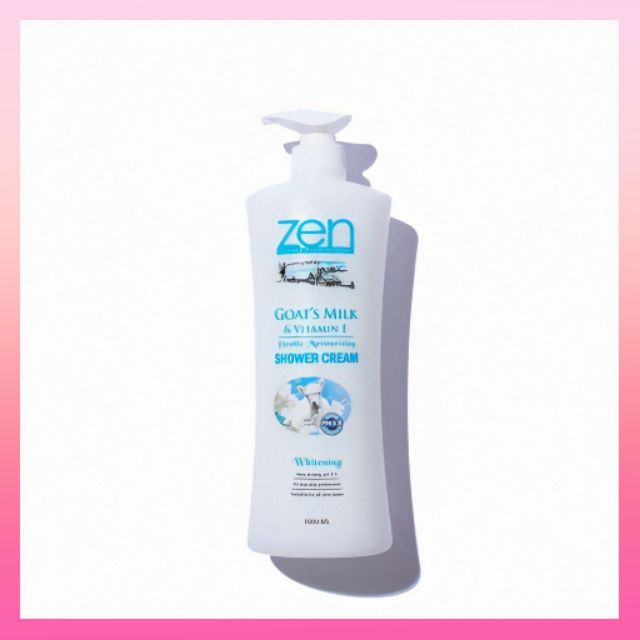 AUTHENTIC ZEN Goats Milk Shower Cream (1000ml) Shopee Philippines