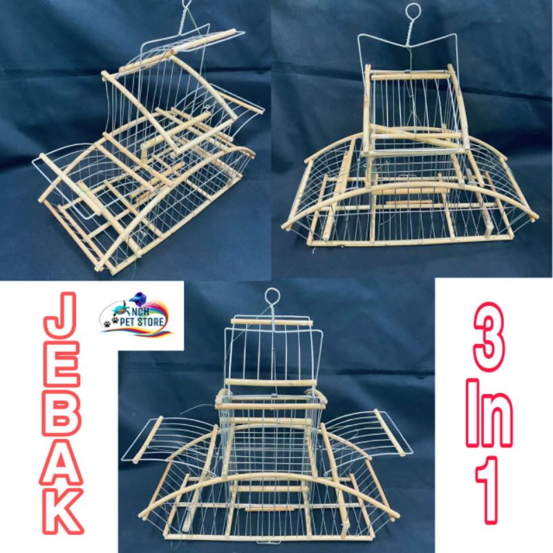 Malaysian Series 3 in 1 Malaysia Series Radish Series Bird Cage Trap