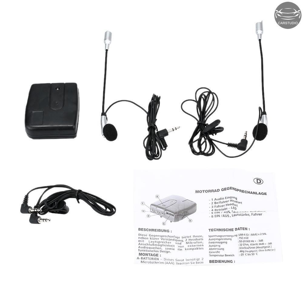 Helmet to Helmet Communicator Motorcycle Motorbike Helmet