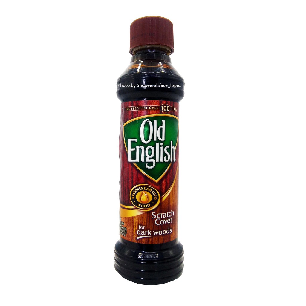 Old English Scratch Cover For Dark and Light Woods 8 Fl Oz 236ml