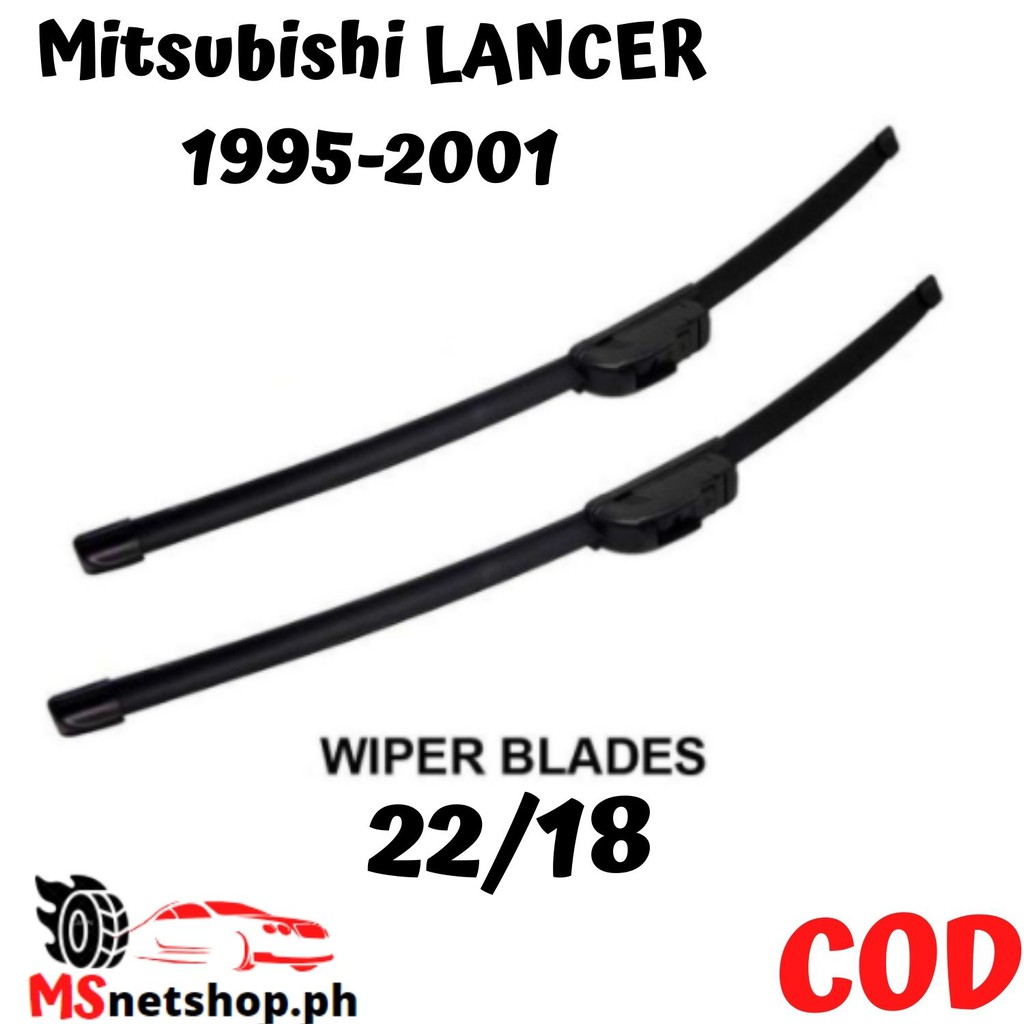 Mitsubishi LANCER 19952001 22/18 Car Wiper Pair of Wipers Blades