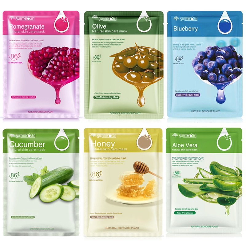 sunisa summer girl 100 AUTHENTIC Korean Style Face MASK SHEET star mask Shopee Philippines