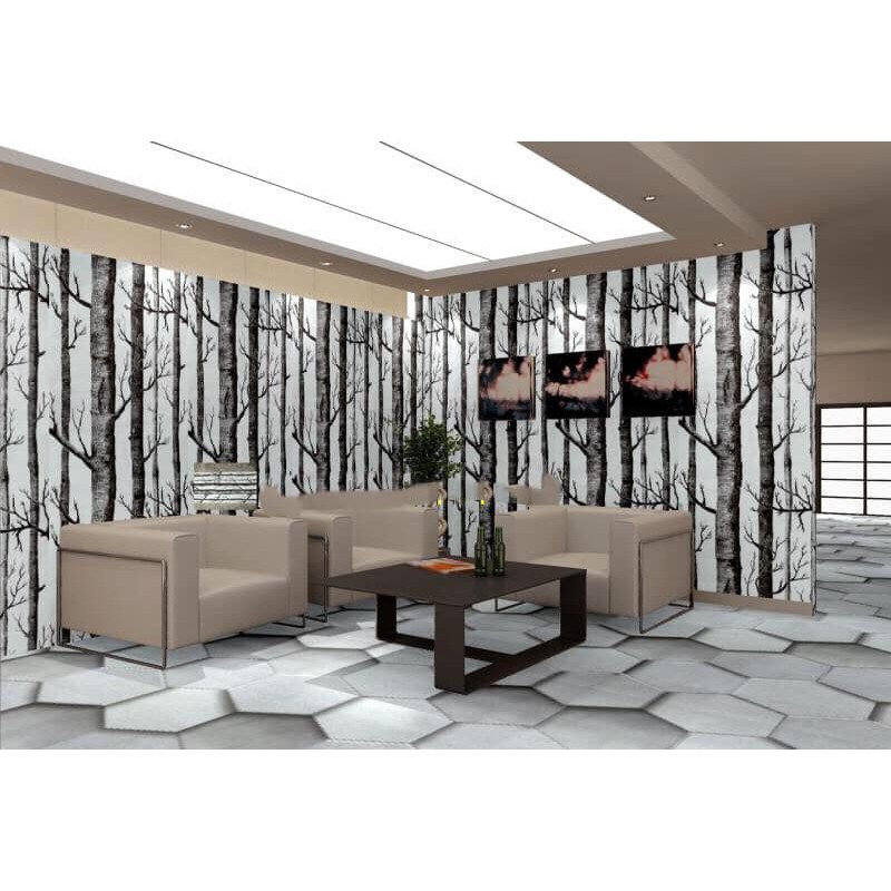 Pvc wallpaper sticker plain color adhesive 10m*45cm Shopee Philippines