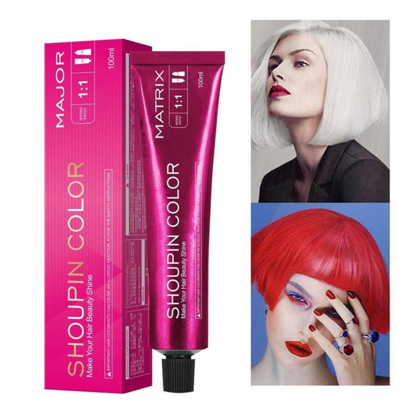NEW☢﹊15 Styles Hair Color Mild Safe Dyeing Shampoo For All Hairs Not
