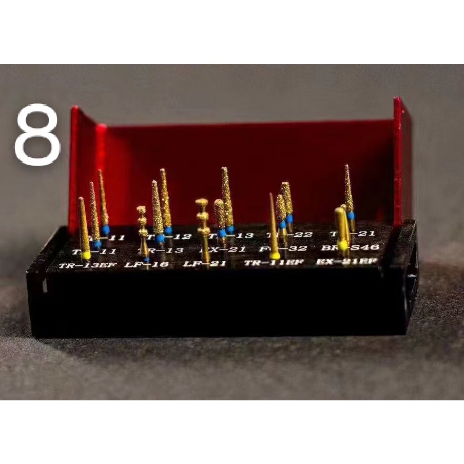 Jinzuan Dental Crown Pulp Inlay Veneer Restoration Pit and Fissure Bur Set Burs Shopee Philippines