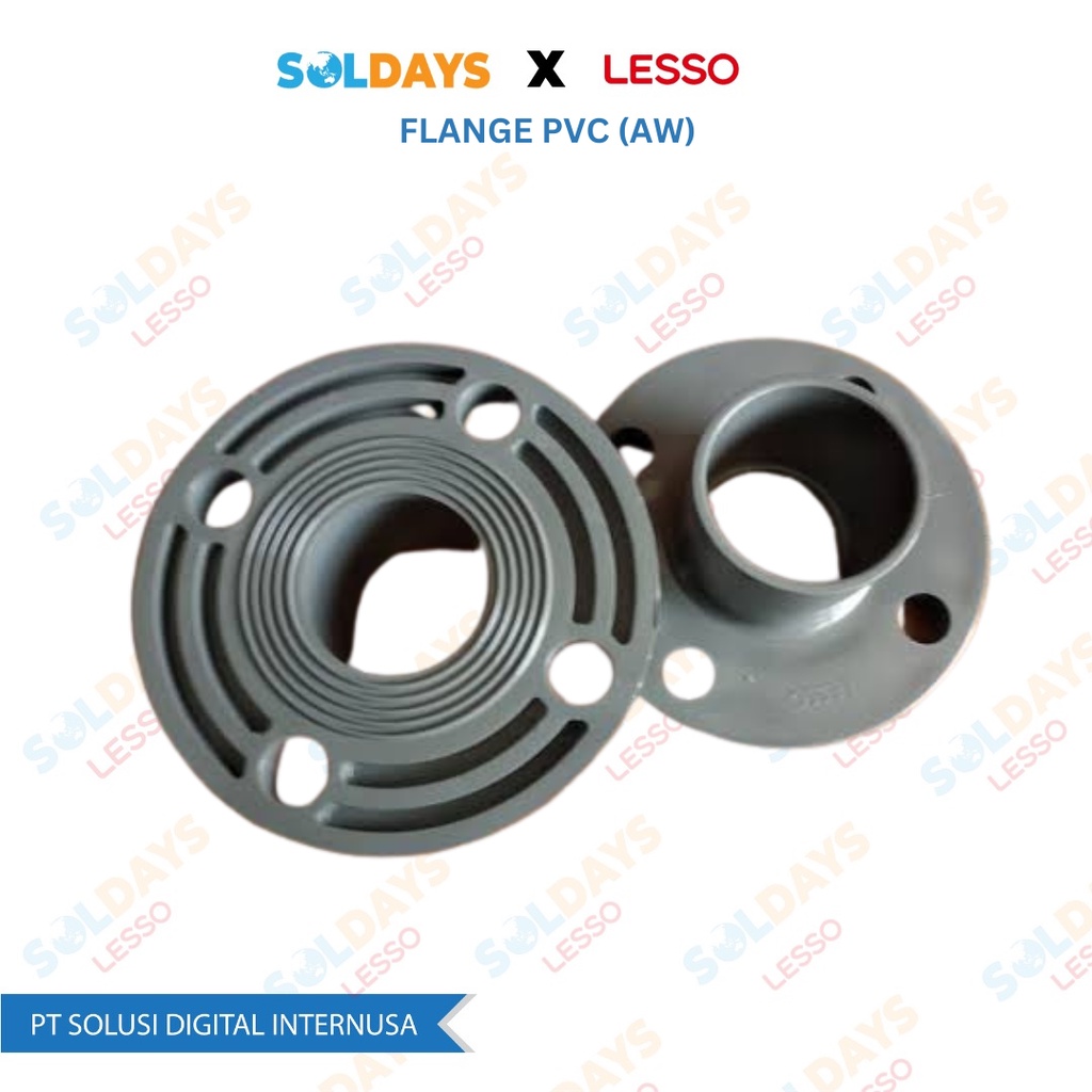 Lesso 2inch PVC Flange/2inch PVC Flange/PVC Pipe Fittings Shopee Philippines