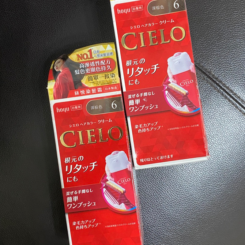 Hoyu CIELO Hair Color cream Japanese Hair Dye NO.6 Shopee Philippines