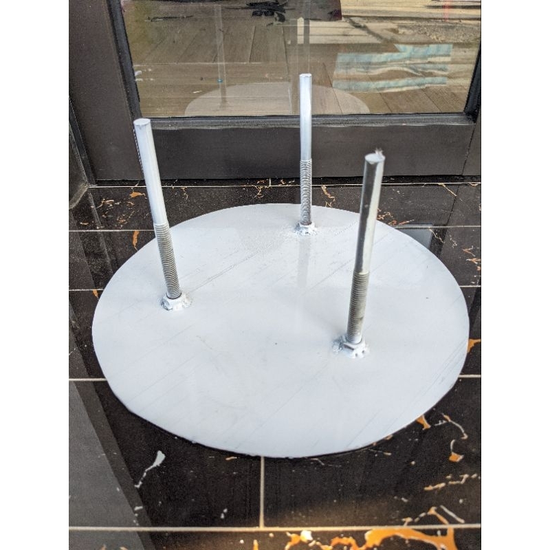 Wede Iron Placemat/Standing Giant Flower For 3 Poles Shopee Philippines