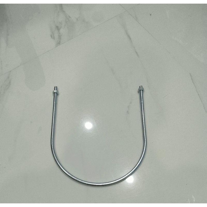 Ubolt/galvanized Pipe Clamp 3/8 x 8 inchi.(Pvc/iron) Shopee Philippines