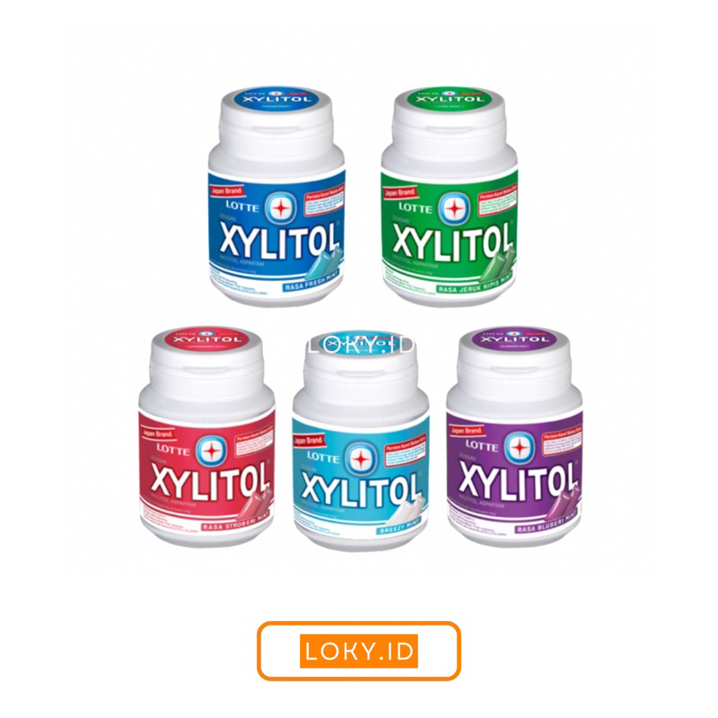 Lotte Xylitol Sugar Free Chewing Gum 58 Grams Shopee Philippines