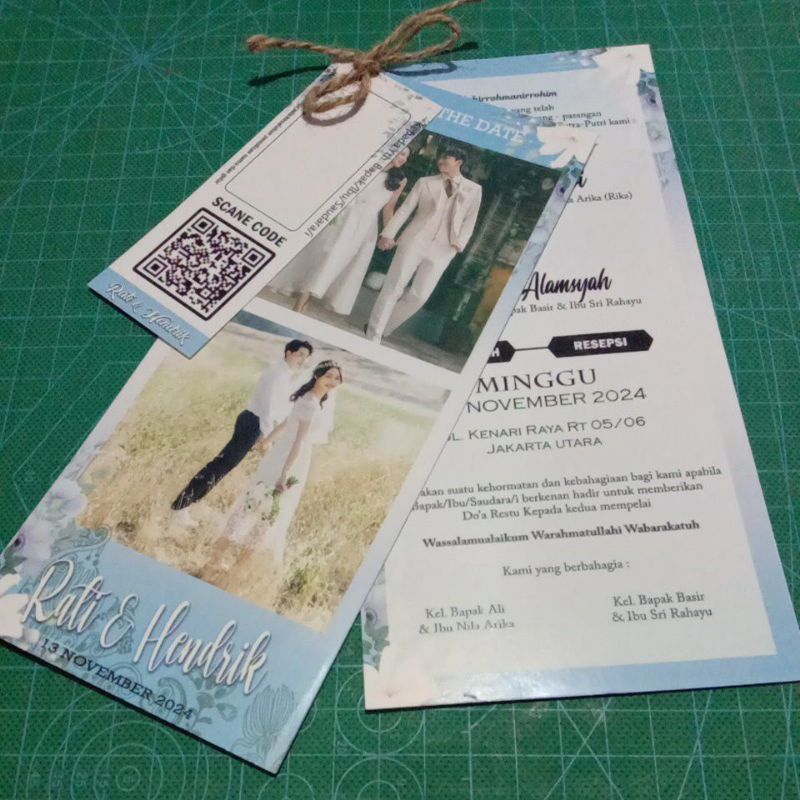 Rustic wedding invitation viral invitation Shopee Philippines