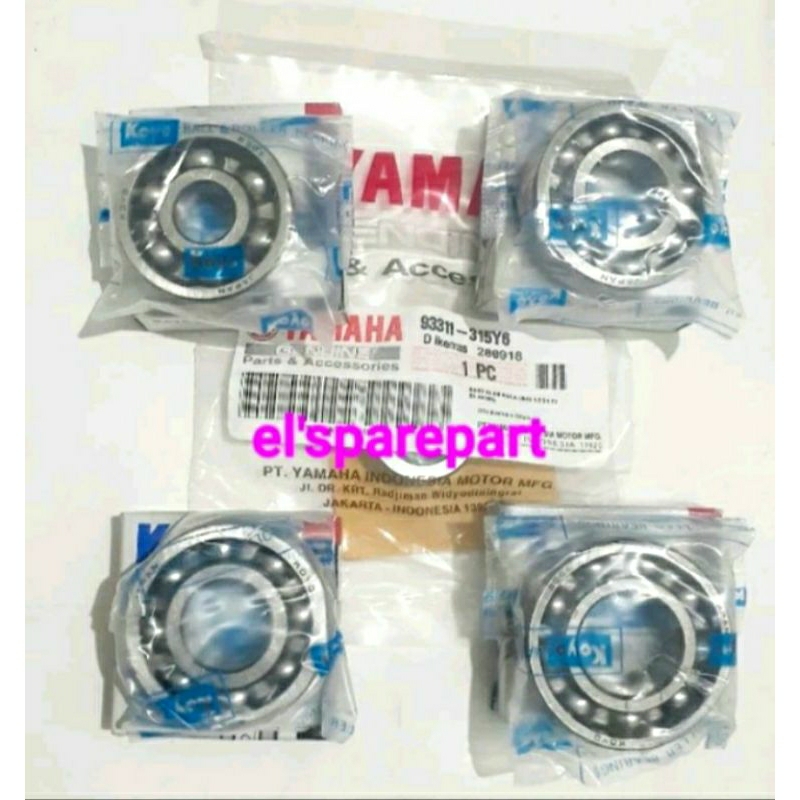 Lahar Bearing gearbox Bearing Ratio set mio sporty mio smile nouvo soul
