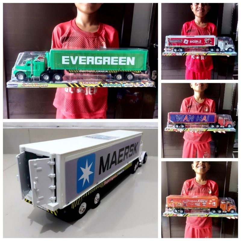 Jumbo Size Expedition Container Truck Toy Miniature Box Car for Boys