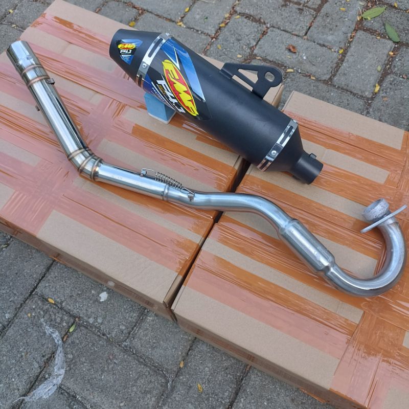 Exhaust pipe FMF muffler 1set Canister 38mm for Klx150 Crf150 Xtz125