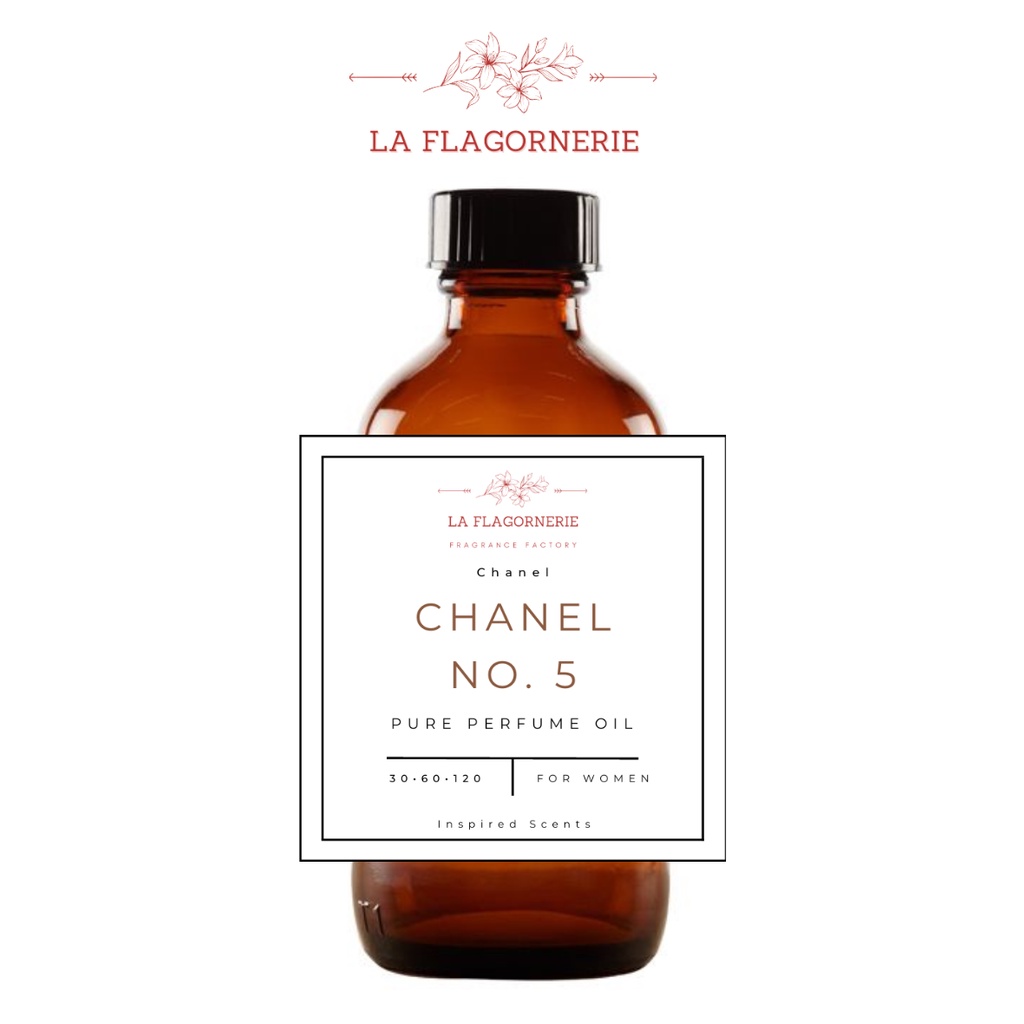 Chan. 5 Fragrance Oil [Pure Perfume Oil] (For candles, perfumes & body