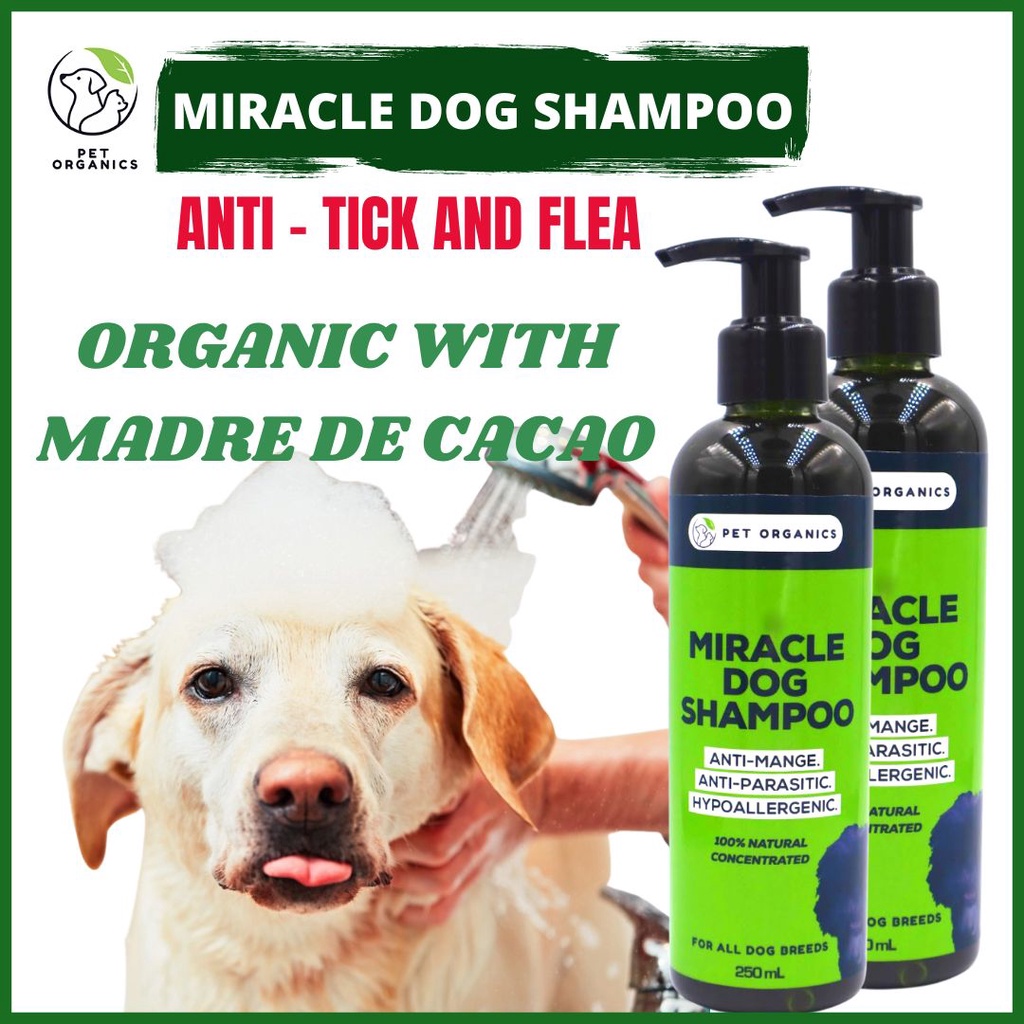 Miracle Dog Shampoo Best for AntiMange,AntiParasitic &Hypoallergenic