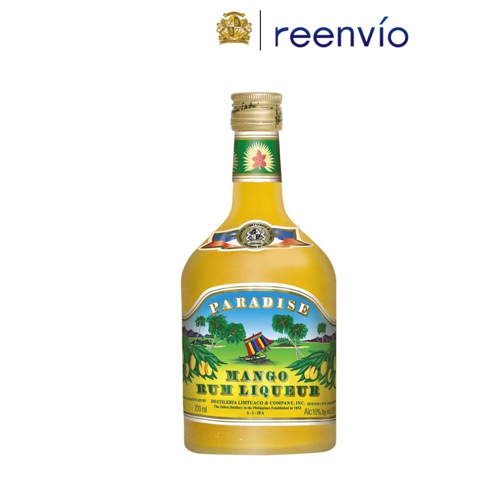 Paradise Mango Rum Liqueur 750ml Shopee Philippines