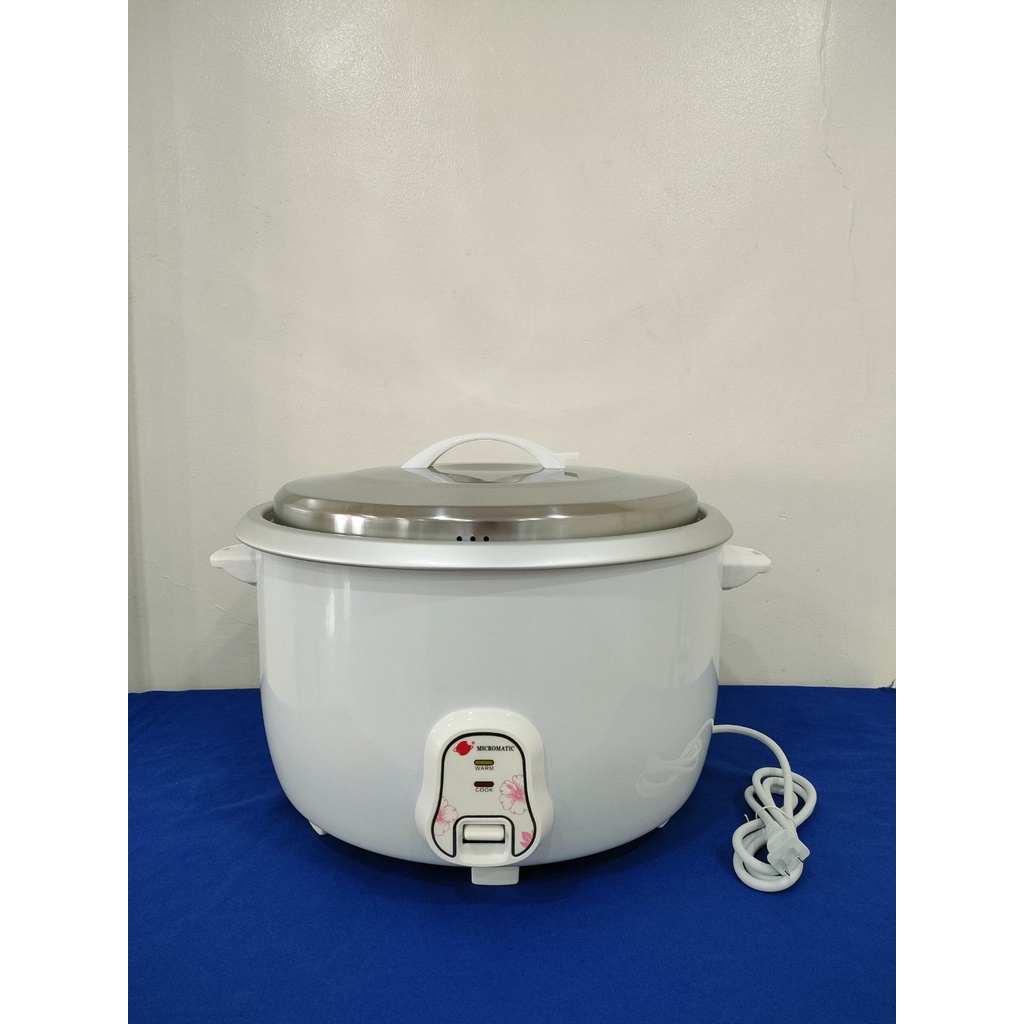 MICROMATIC MRC 50 7.8 LITERS RICE COOKER/ RICE COOKER WITH PADDLE AND