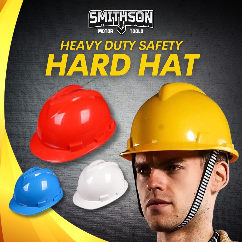 Smithson Safety Hard Hat Construction Helmet Industrial Headgear