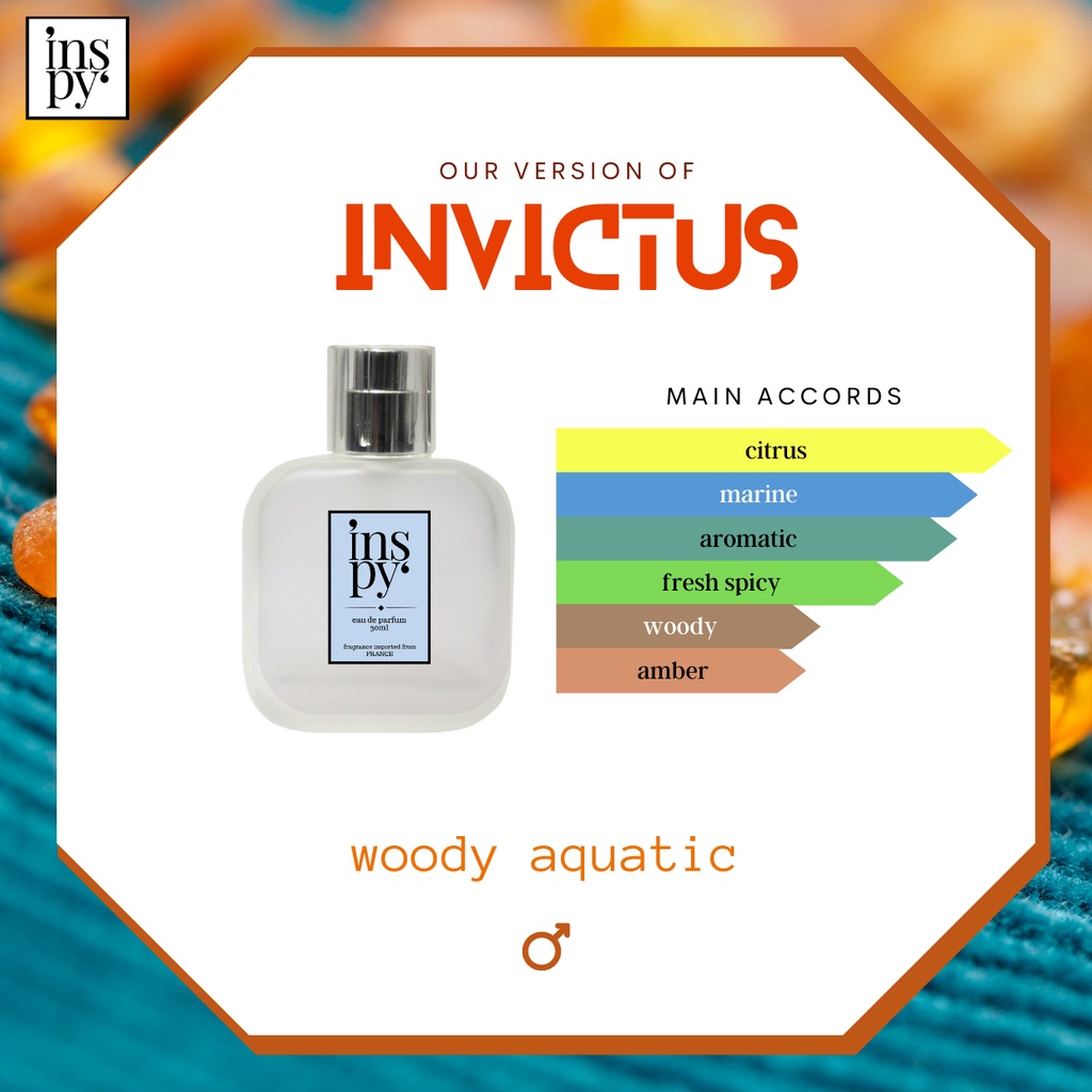Invictus Premium Oil Based 2530 Long Lasting Inspired Perfume Men EDP