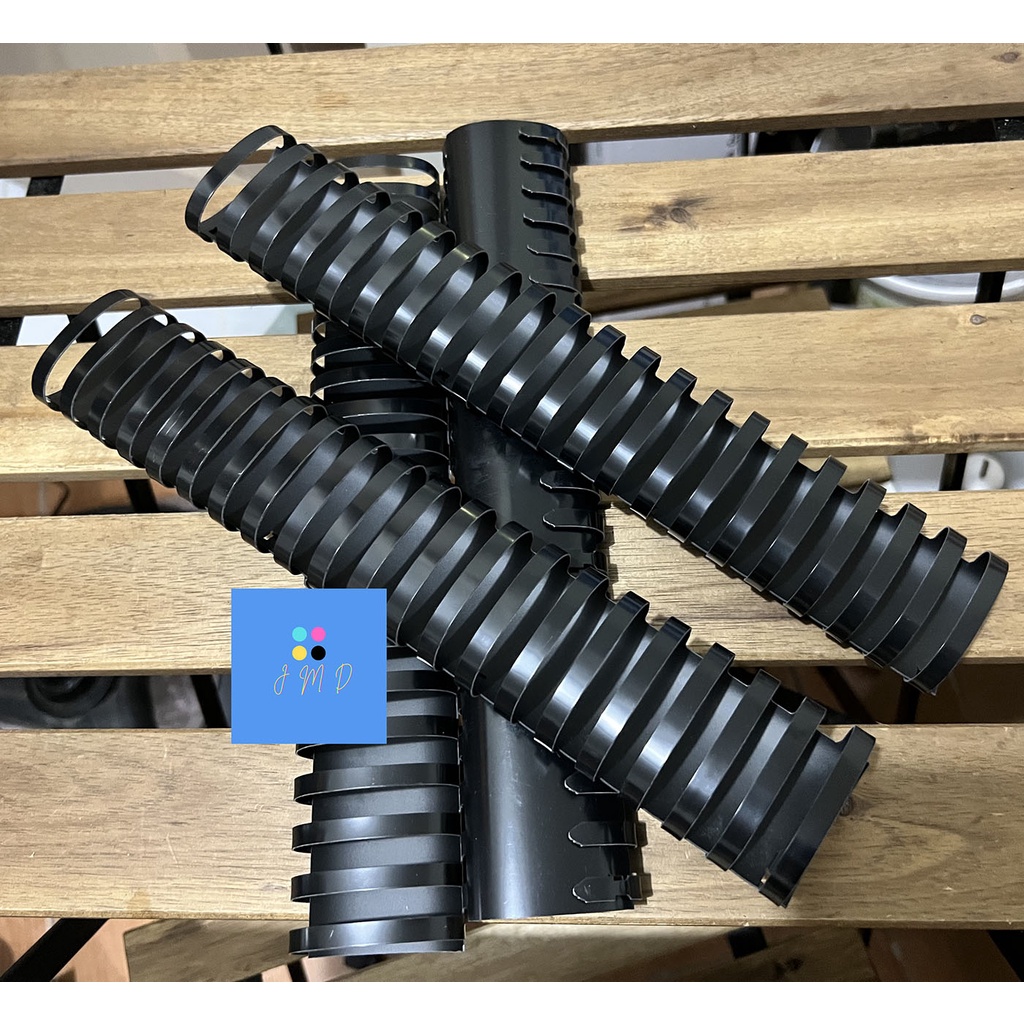 LONG SIZE (23 holes) plastic ring binder sizes from 10mm to 51mm 10