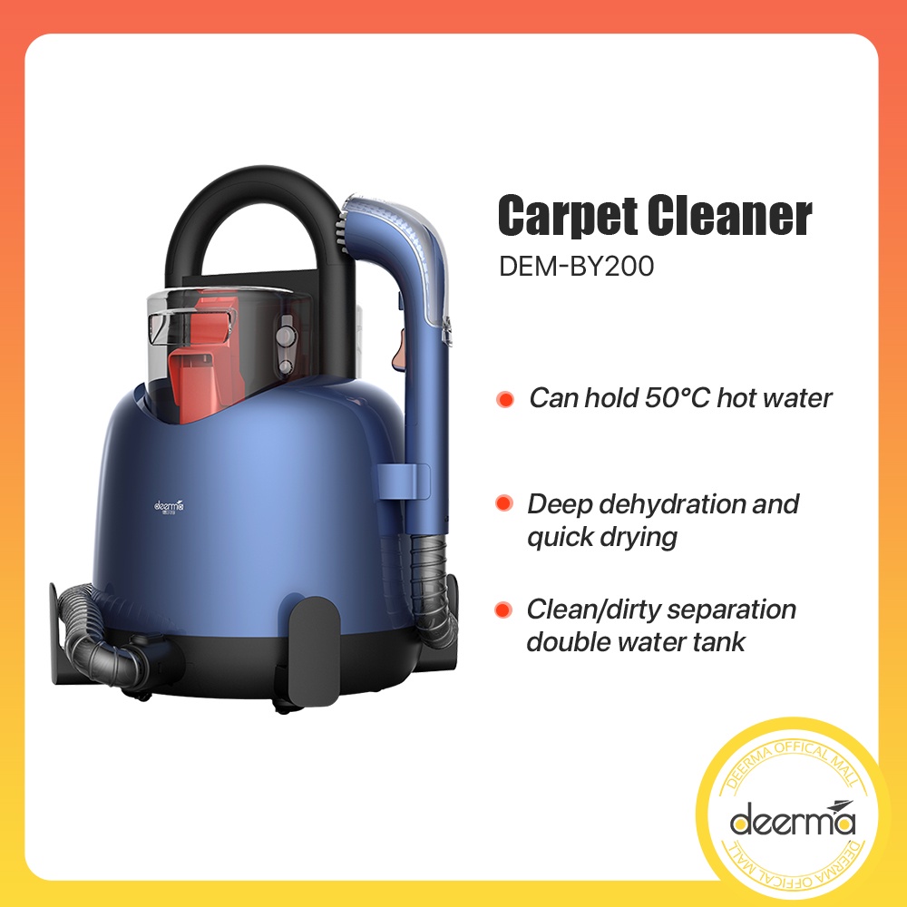 Deerma BY200 Fabric cleaner Carpet and Upholstery Cleaner Wet And Dry