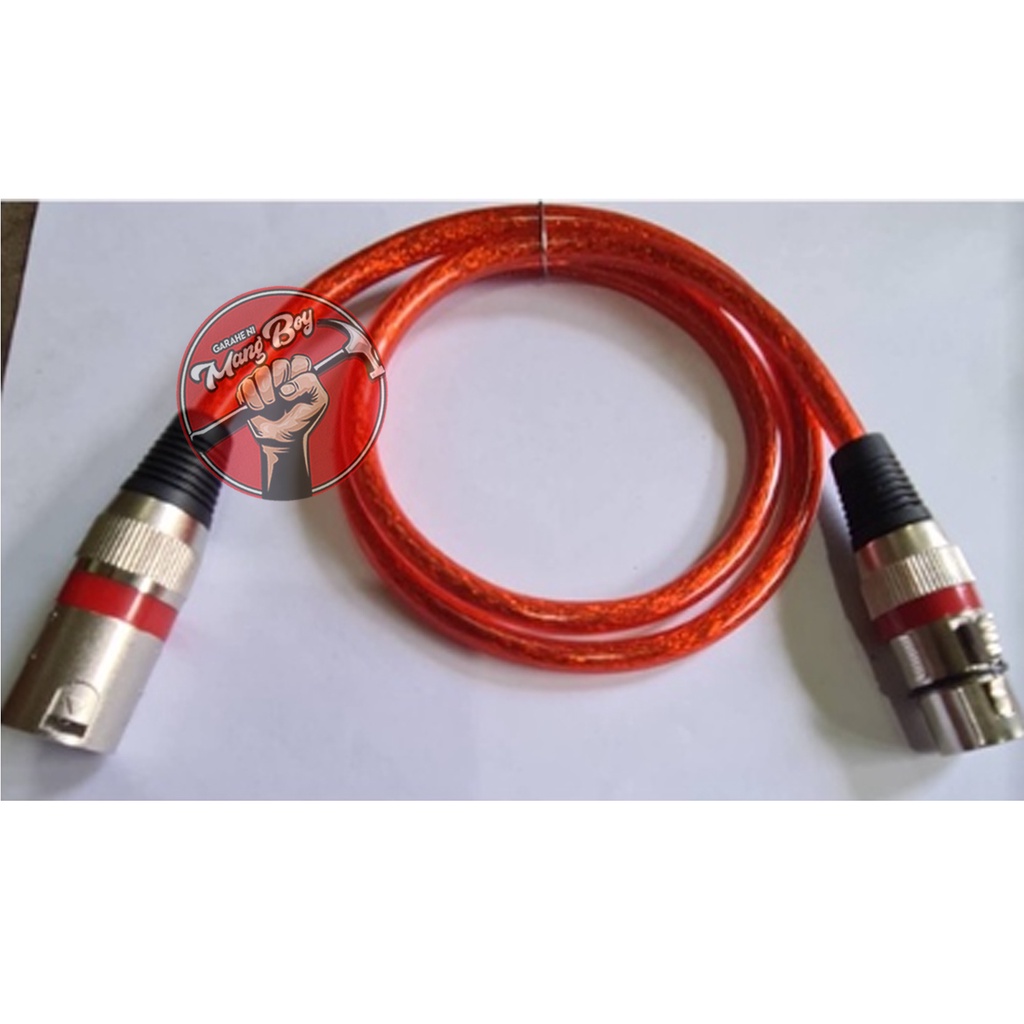 1 Meter 3Pin XLR Male to Female M/F Audio Cord Shielded Cable Electronics Shopee Philippines