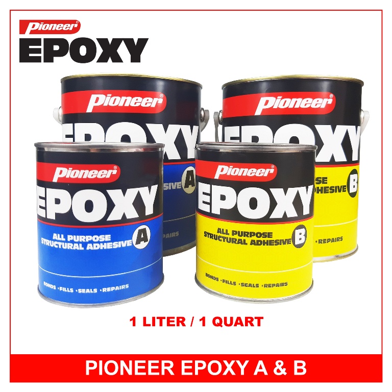 Pioneer Epoxy All Purpose A & B 1L Set (1QRT) Structural Adhesive
