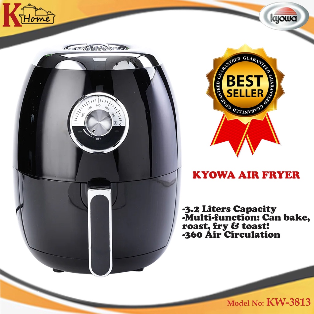KyowaKW3813 Winland NonSticky Multifunction Air Fryer Oilfree Airfryer with Hot Air