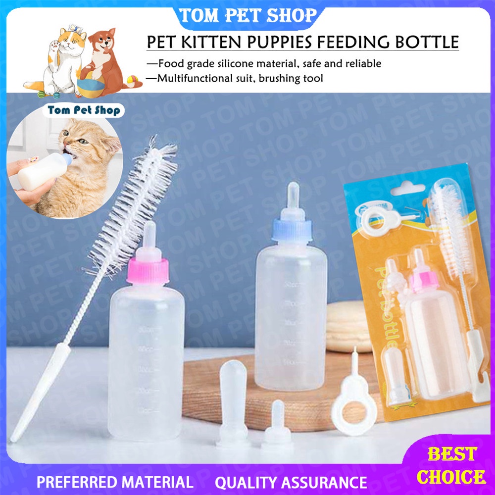 Pet Kitten Feeding Bottle for Dog Cat Feeding Bottle for Puppies Puppy